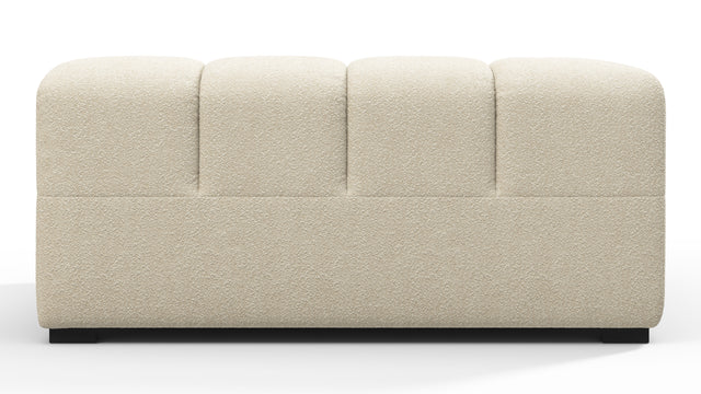 Tufty - Tufty Module, Deep Left Corner Half, Eggshell Boucle