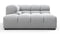 Tufty - Tufty Module, Deep Left Corner Half, Light Gray Wool