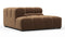 Tufty - Tufty Module, Deep Left Corner Half, Mocha Velvet
