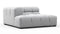 Tufty - Tufty Module, Deep Left Corner Half, Light Gray Wool