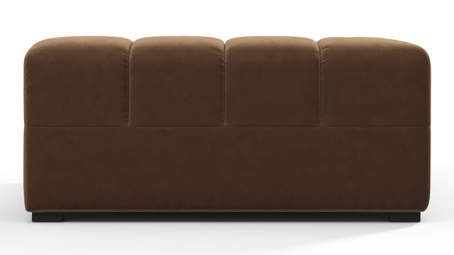 Tufty - Tufty Module, Deep Left Corner Half, Mocha Velvet