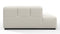 Tufty - Tufty Module, Deep Left Corner Half, Oatmeal Brushed Weave
