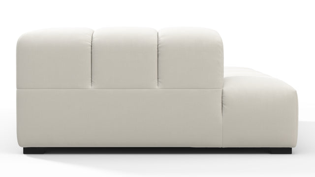 Tufty - Tufty Module, Deep Left Corner Half, Oatmeal Brushed Weave