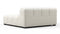 Tufty - Tufty Module, Deep Left Corner Half, Oatmeal Brushed Weave