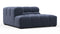 Tufty - Tufty Module, Deep Left Corner Half, Royal Blue Wool