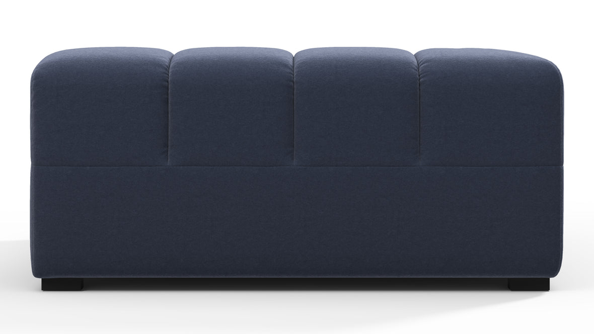 Tufty - Tufty Module, Deep Left Corner Half, Royal Blue Wool