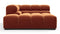 Tufty - Tufty Module, Deep Left Corner Half, Spice Velvet