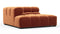 Tufty - Tufty Module, Deep Left Corner Half, Spice Velvet