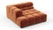 Tufty - Tufty Module, Deep Left Corner Half, Spice Velvet