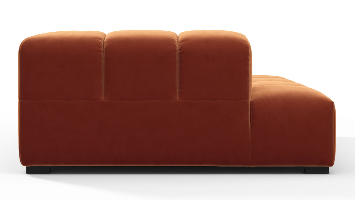 Tufty - Tufty Module, Deep Left Corner Half, Spice Velvet