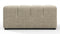 Tufty - Tufty Module, Deep Right Corner Half, Beige Gray Chenille