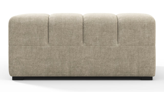 Tufty - Tufty Module, Deep Right Corner Half, Beige Gray Chenille