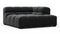 Tufty - Tufty Module, Deep Right Corner Half, Black Velvet