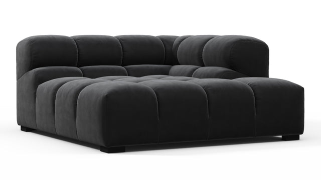 Tufty - Tufty Module, Deep Right Corner Half, Black Velvet