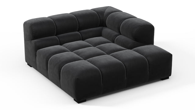 Tufty - Tufty Module, Deep Right Corner Half, Black Velvet