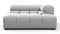 Tufty - Tufty Module, Deep Right Corner Half, Light Gray Wool
