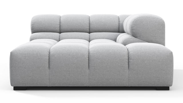 Tufty - Tufty Module, Deep Right Corner Half, Light Gray Wool