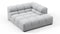 Tufty - Tufty Module, Deep Right Corner Half, Light Gray Wool