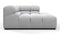 Tufty - Tufty Module, Deep Right Corner Half, Light Gray Wool