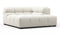 Tufty - Tufty Module, Deep Right Corner Half, Oatmeal Brushed Weave