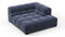 Tufty - Tufty Module, Deep Right Corner Half, Royal Blue Wool