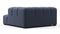 Tufty - Tufty Module, Deep Right Corner Half, Royal Blue Wool
