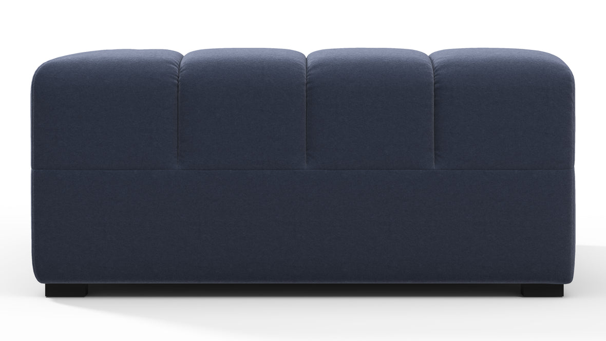 Tufty - Tufty Module, Deep Right Corner Half, Royal Blue Wool