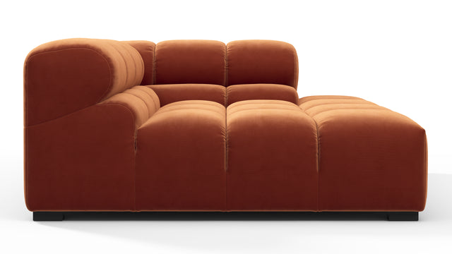 Tufty - Tufty Module, Deep Right Corner Half, Spice Velvet