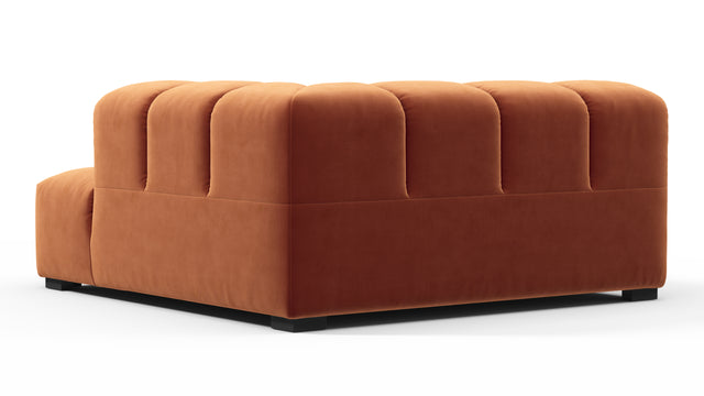 Tufty - Tufty Module, Deep Right Corner Half, Spice Velvet