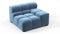 Tufty - Tufty Module, Right Arm, Aegean Blue Velvet
