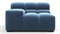 Tufty - Tufty Module, Left Arm, Aegean Blue Velvet