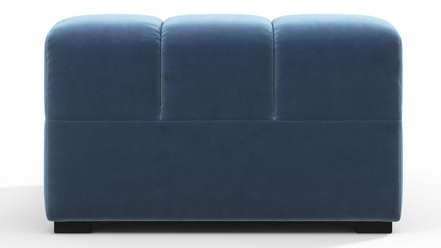 Tufty - Tufty Module, Left Arm, Aegean Blue Velvet