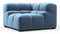 Tufty - Tufty Module, Right Corner, Aegean Blue Velvet