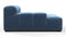 Tufty - Tufty Module, Deep Left Arm, Aegean Blue Velvet