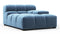Tufty - Tufty Module, Deep Right Arm, Aegean Blue Velvet