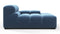 Tufty - Tufty Module, Deep Right Arm, Aegean Blue Velvet