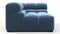 Tufty - Tufty Module, Large Right Corner, Aegean Blue Velvet