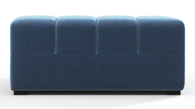 Tufty - Tufty Module, Large Left Corner, Aegean Blue Velvet