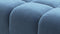 Tufty - Tufty Module, Left Corner Half, Aegean Blue Velvet