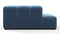 Tufty - Tufty Module, Left Corner Half, Aegean Blue Velvet