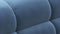 Tufty - Tufty Module, Deep Large Left Arm, Aegean Blue Velvet