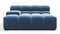Tufty - Tufty Module, Deep Large Left Arm, Aegean Blue Velvet