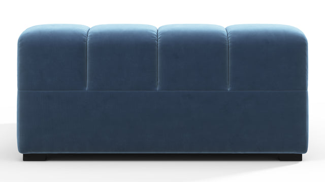 Tufty - Tufty Module, Deep Large Left Arm, Aegean Blue Velvet