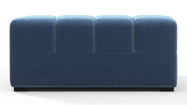 Tufty - Tufty Module, Deep Right Corner Half, Aegean Blue Velvet