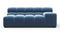 Tufty - Tufty Module, Extra Large Right Arm, Aegean Blue Velvet