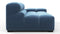 Tufty - Tufty Module, Extra Large Right Arm, Aegean Blue Velvet