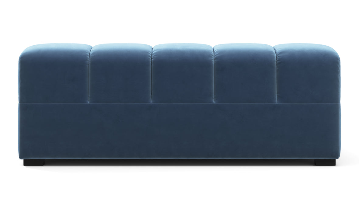 Tufty - Tufty Module, Extra Large Right Arm, Aegean Blue Velvet