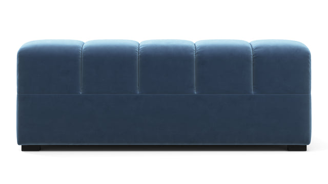 Tufty - Tufty Module, Extra Large Right Arm, Aegean Blue Velvet