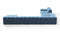 Tufty - Tufty Sectional, Extra Large Left Corner, Aegean Blue Velvet