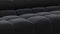 Tufty - Tufty Sectional, Large, Left Chaise, Black Velvet